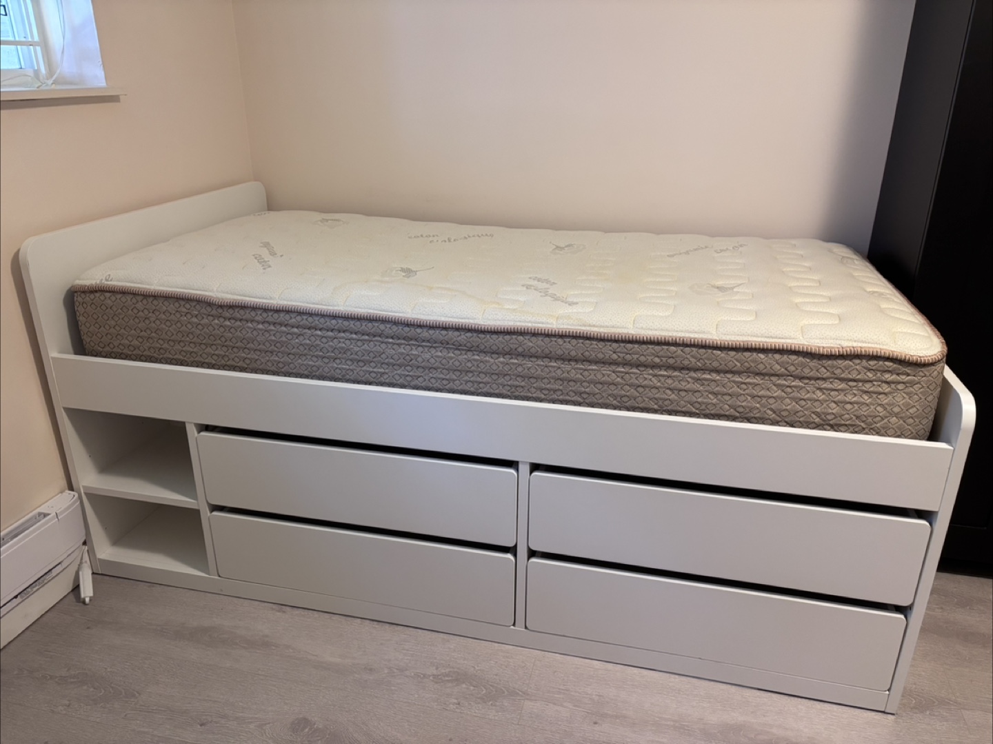 IKEA släkt bedframe with mattress - photo 2