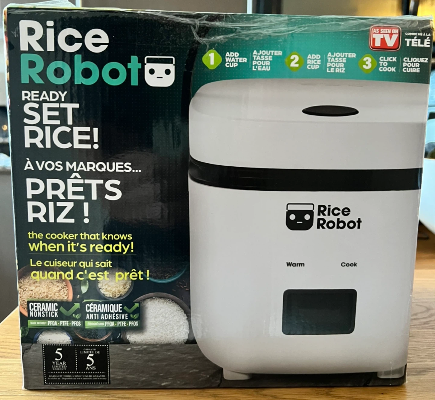 Rice Robot - Ready Set Rice Cooker - photo 2