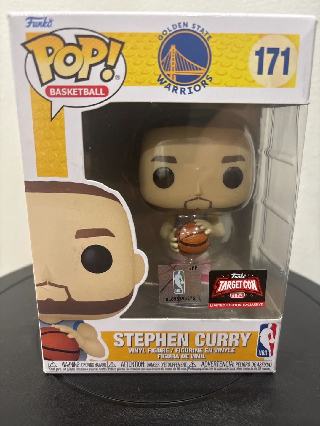 Funko Pop! NBA Stephen Curry #171 TargetCon Exclusive
