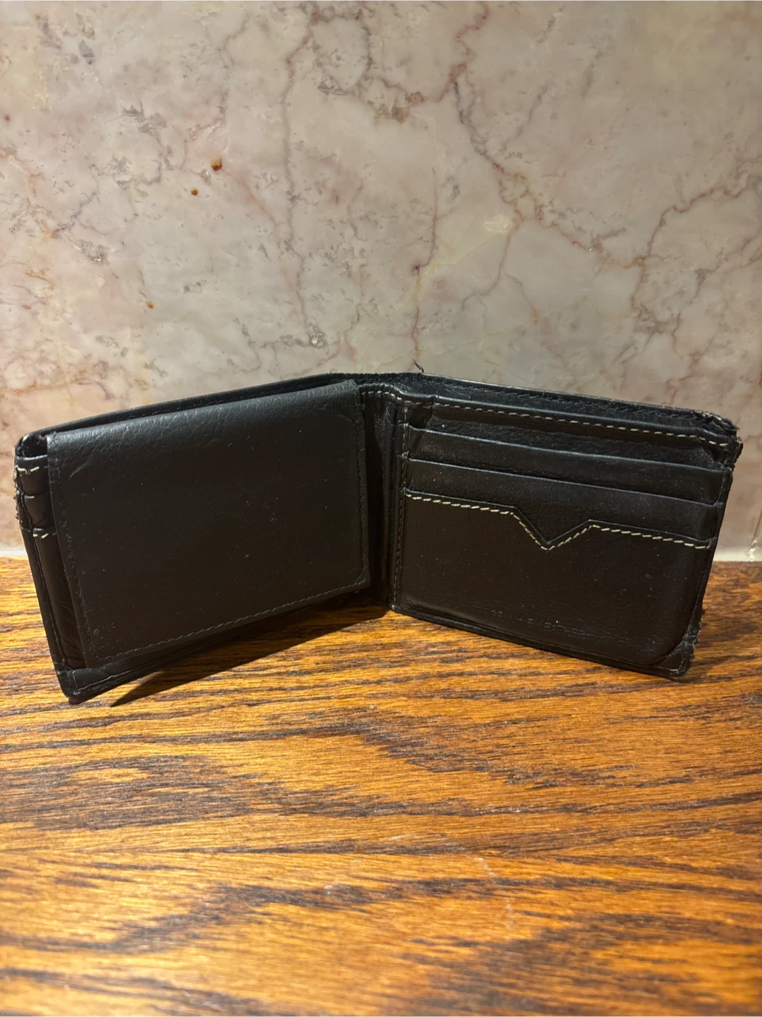 Black Leather Wallet - photo 2