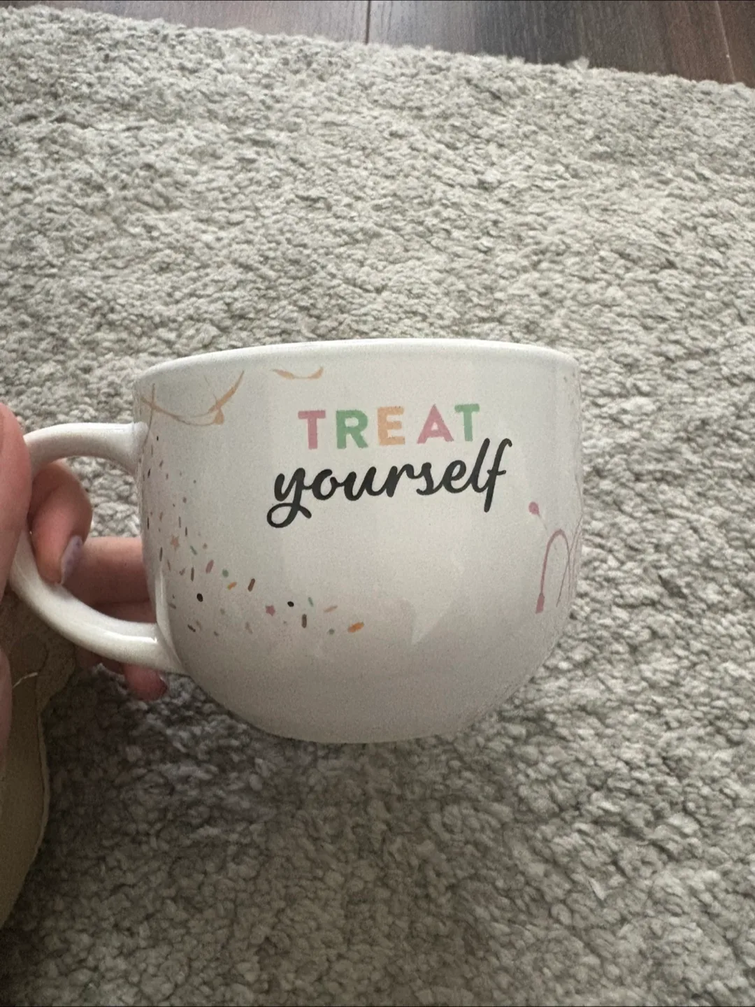 Treat Yourself Mug - White thumbnail