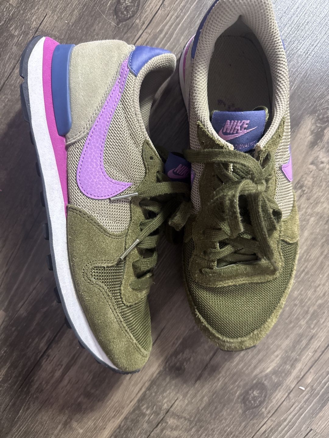 Nike Wmns Daybreak Olive/Purple Sneakers - photo 3