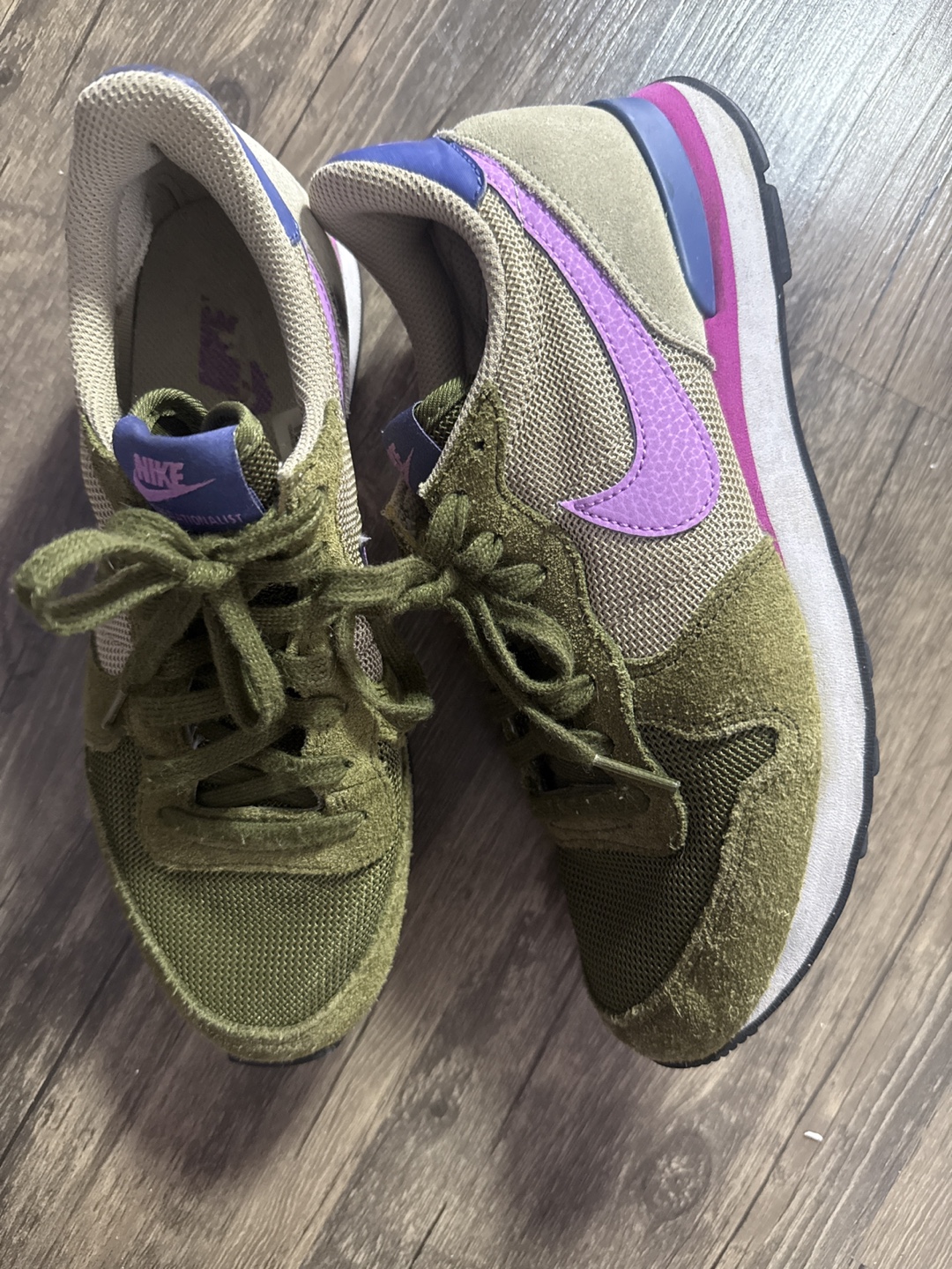 Nike Wmns Daybreak Olive/Purple Sneakers - photo 2