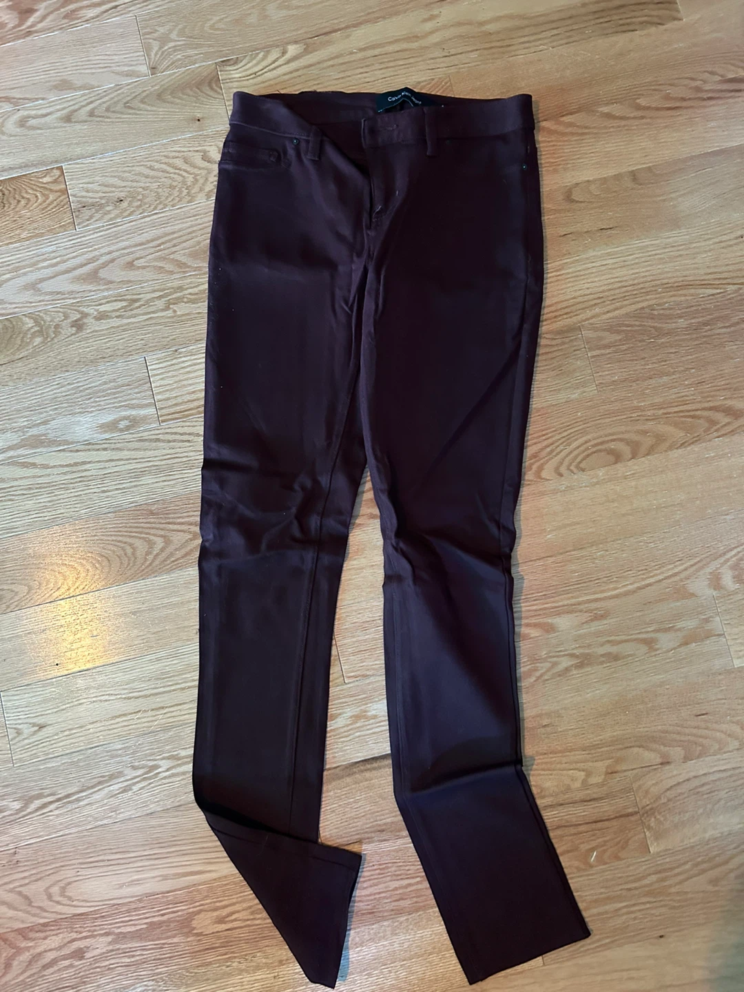 Calvin Klein Burgundy Pants - Size 6