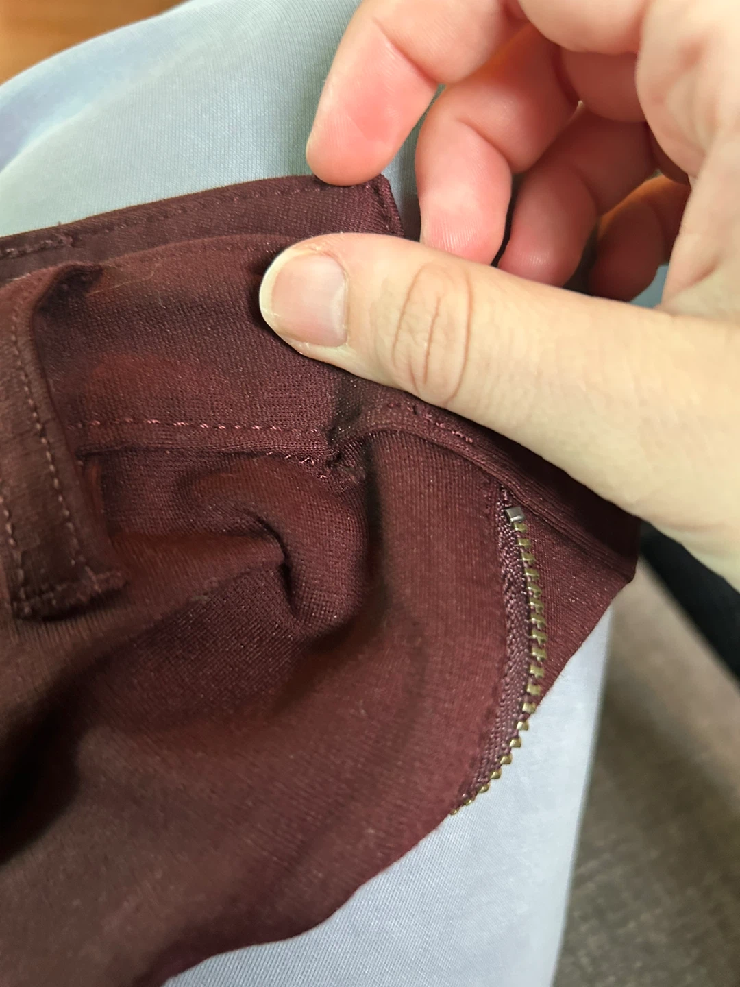Calvin Klein Burgundy Pants - Size 6 - photo 2