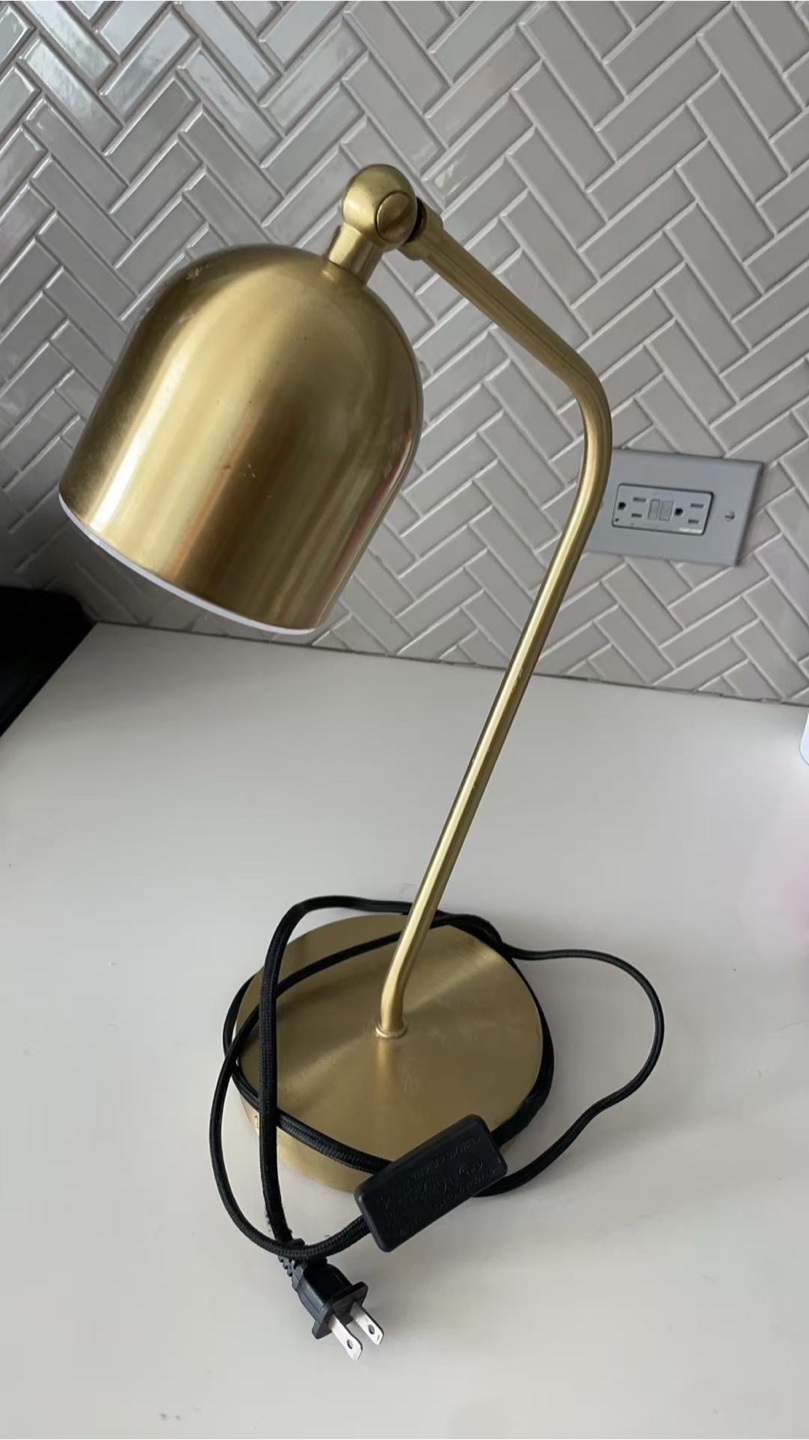 Gold Desk Lamp - Evolution Lighting AEL