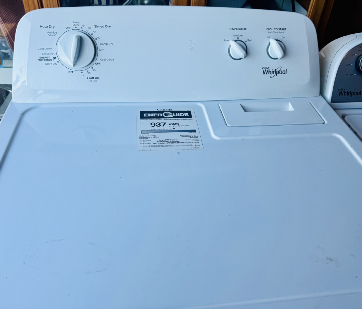 Whirlpool Washing Machine and Dryer 6 months warranty - photo 3