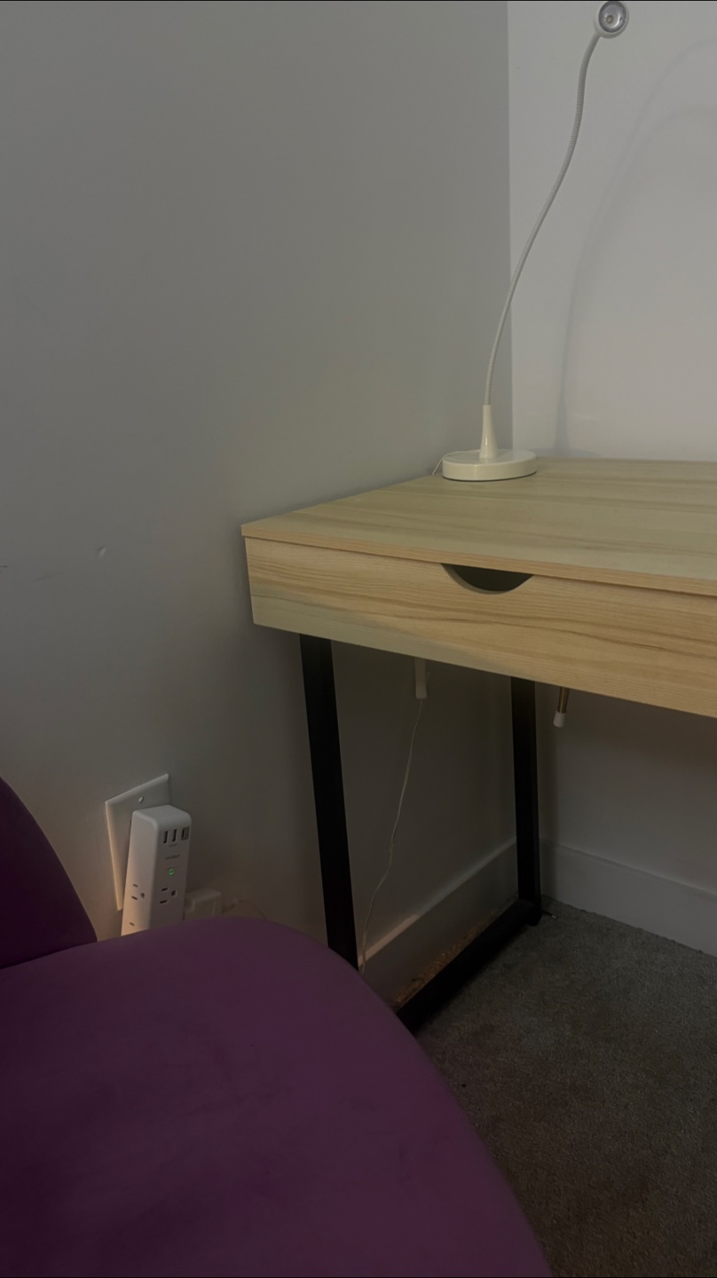 Wood Desk with Drawers - photo 3