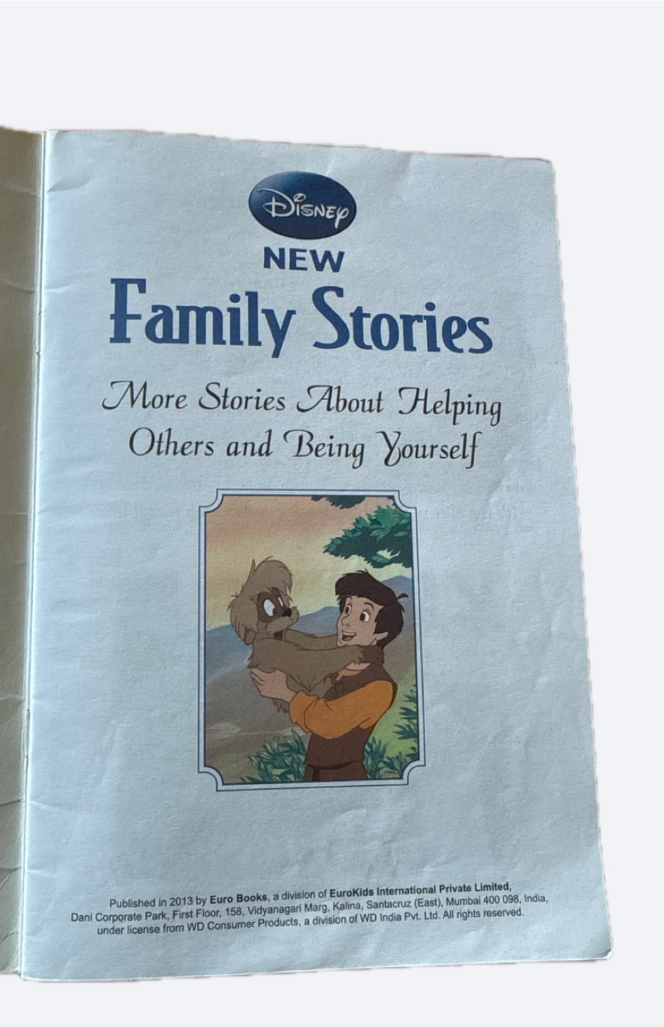 Disney New Family Stories Book - photo 2