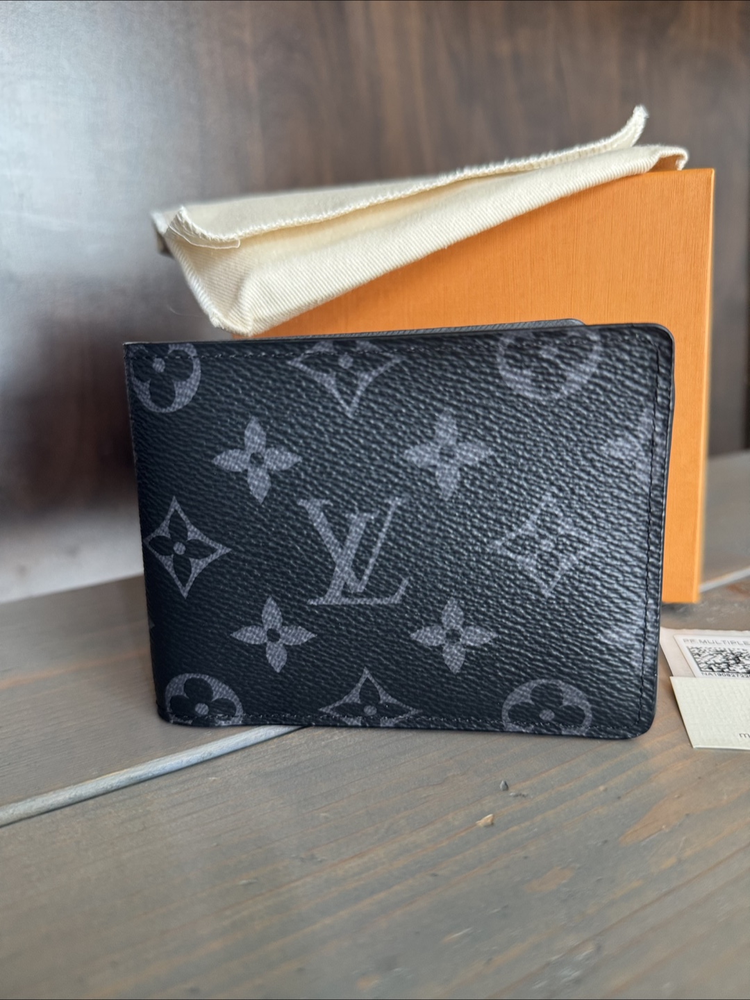 Louis Vuitton Multiple Wallet - Black/Grey