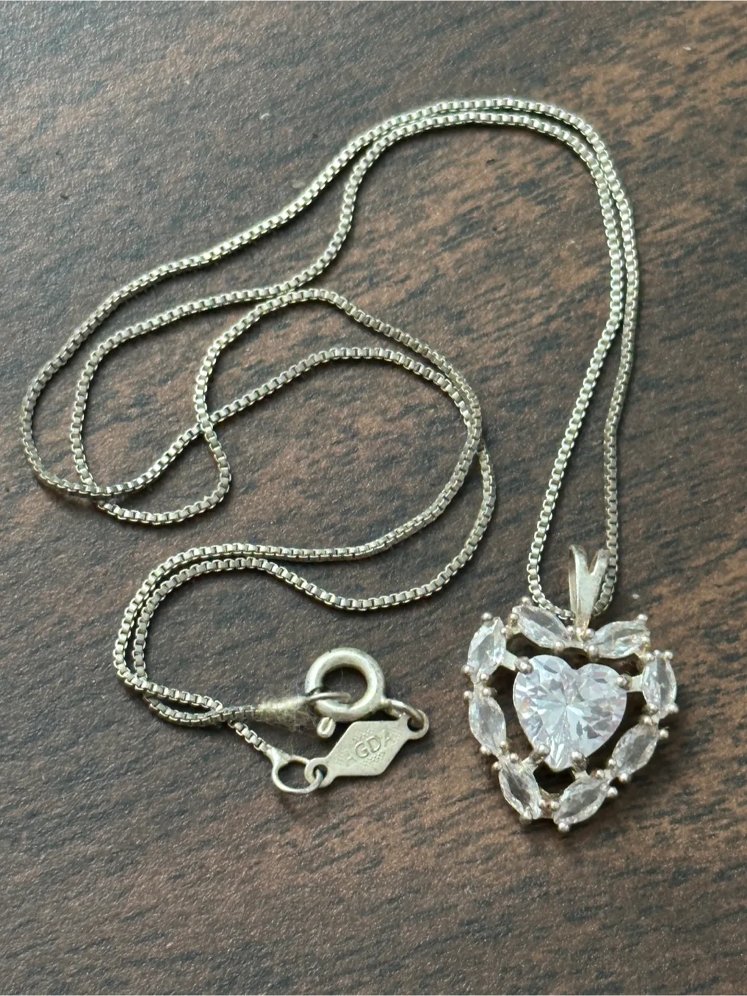 Silver Heart Pendant Necklace thumbnail