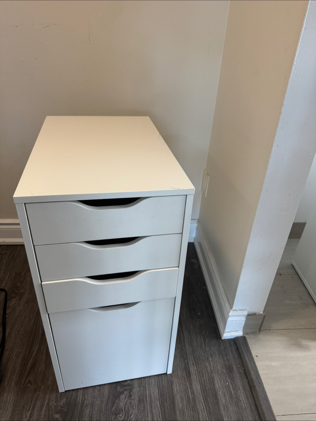 IKEA Alex White Drawer Unit - photo 4