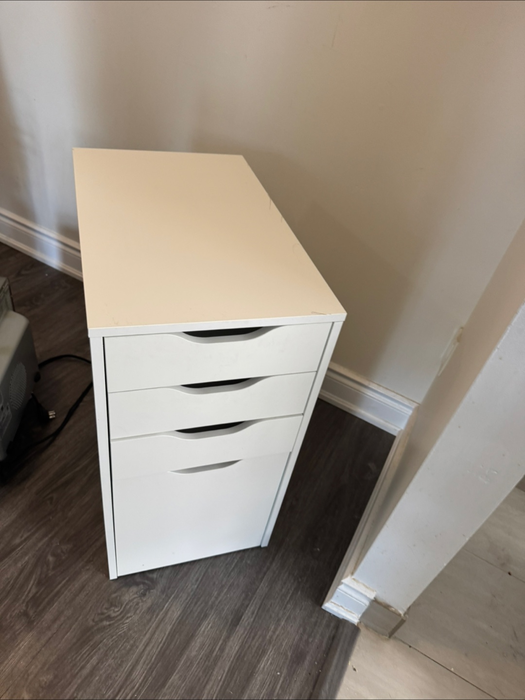IKEA Alex White Drawer Unit