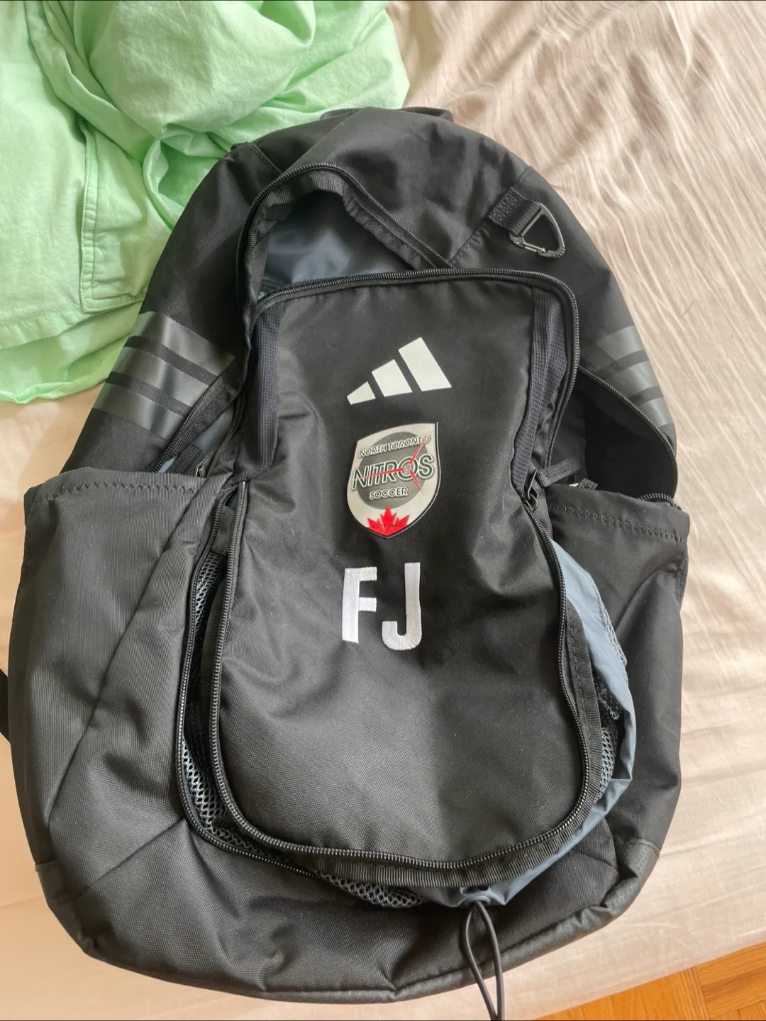 Adidas Black Backpack thumbnail