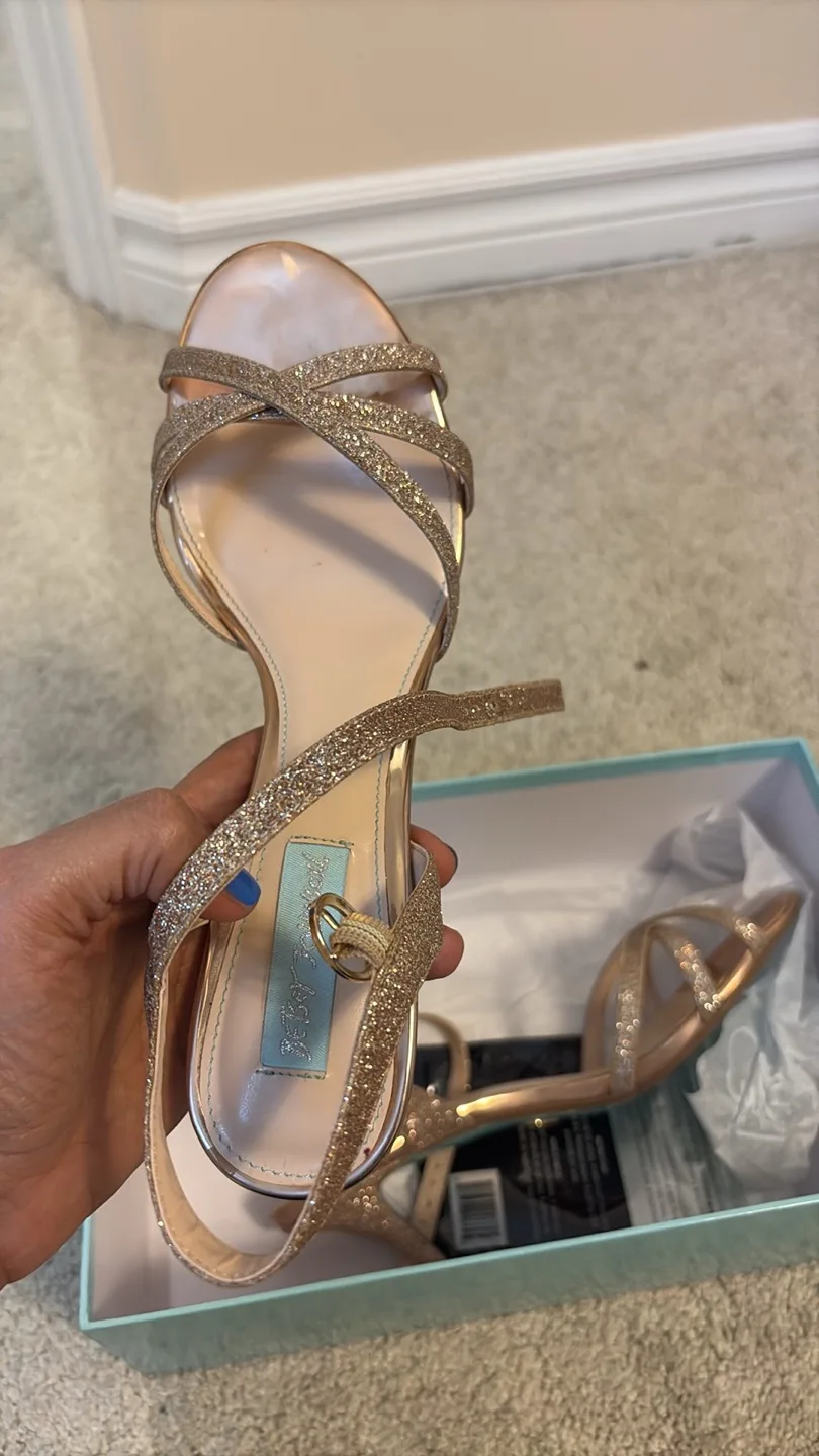 Formal Heels - Rose Gold - Size 8.5 thumbnail