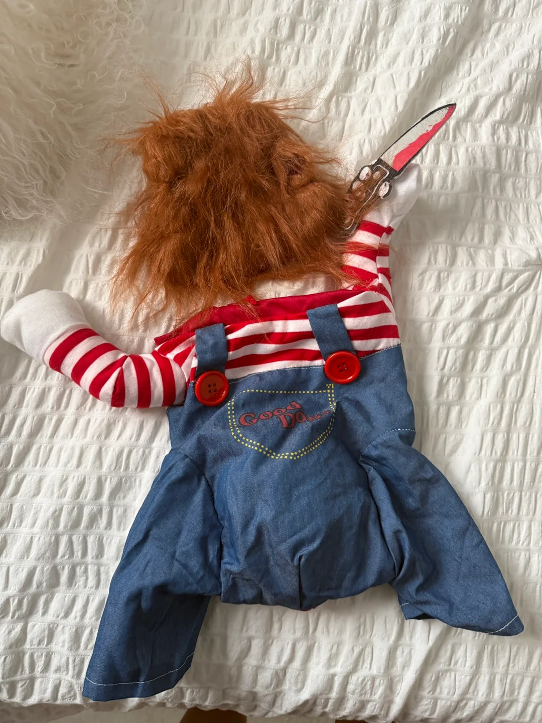 Chucky Dog Costume - Halloween Fun! image indicator(2)