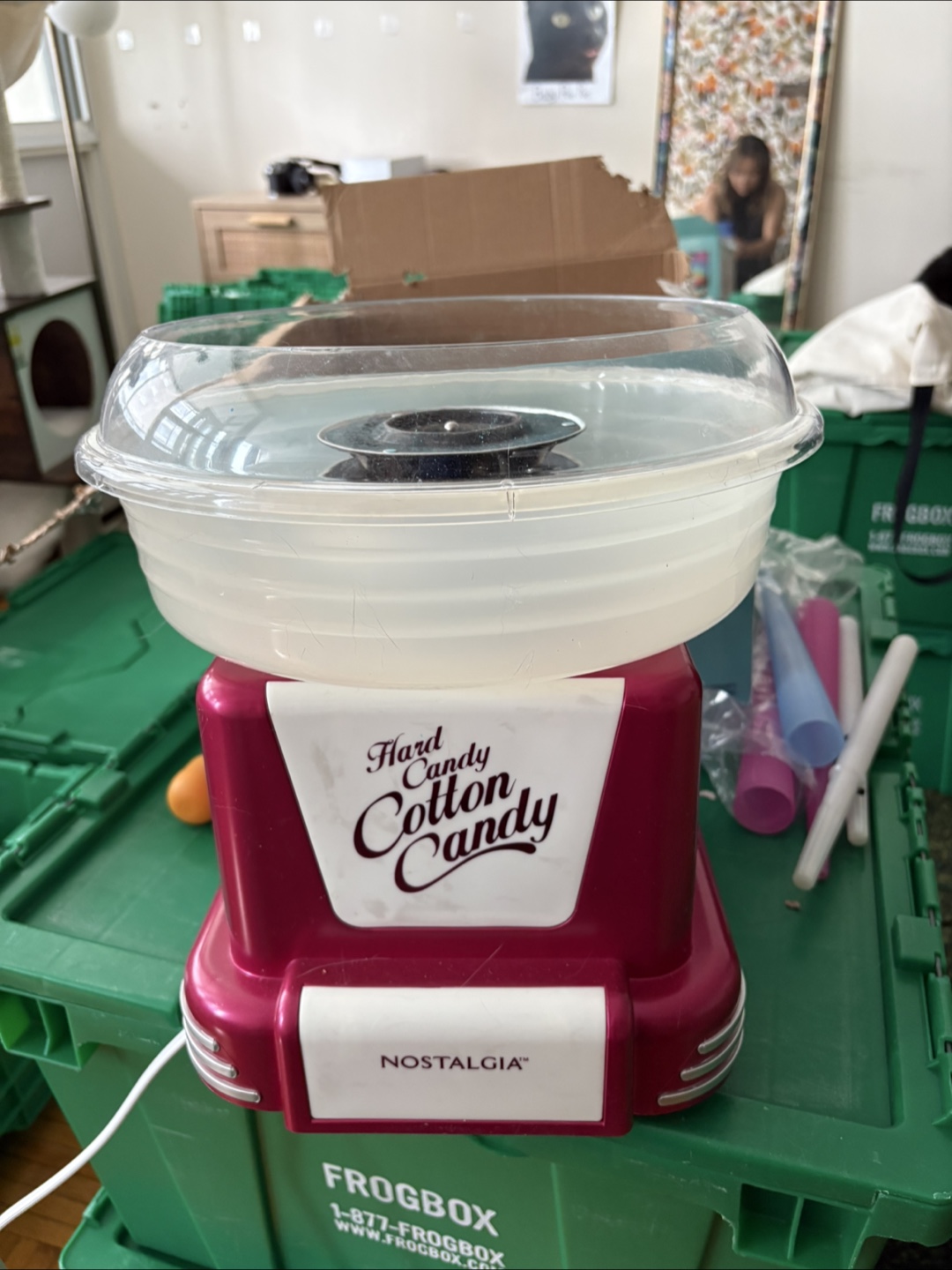 Nostalgia Cotton Candy Maker