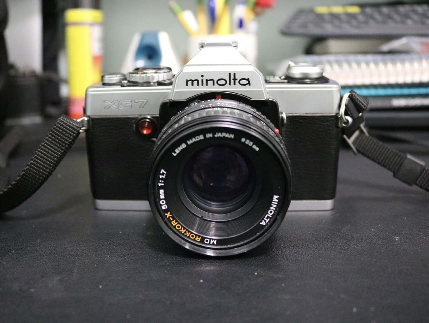 Minolta XG7 35mm Film Camera with 50mm Lens