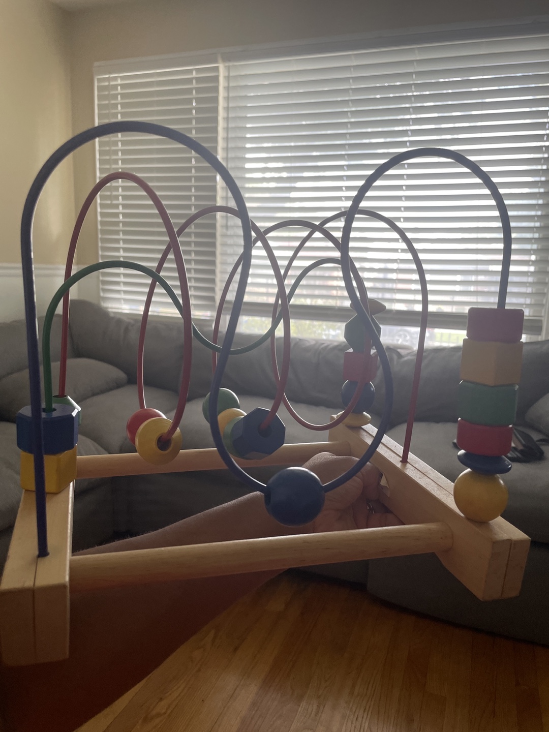 IKEA Mula Bead Roller Coaster Toy - photo 2