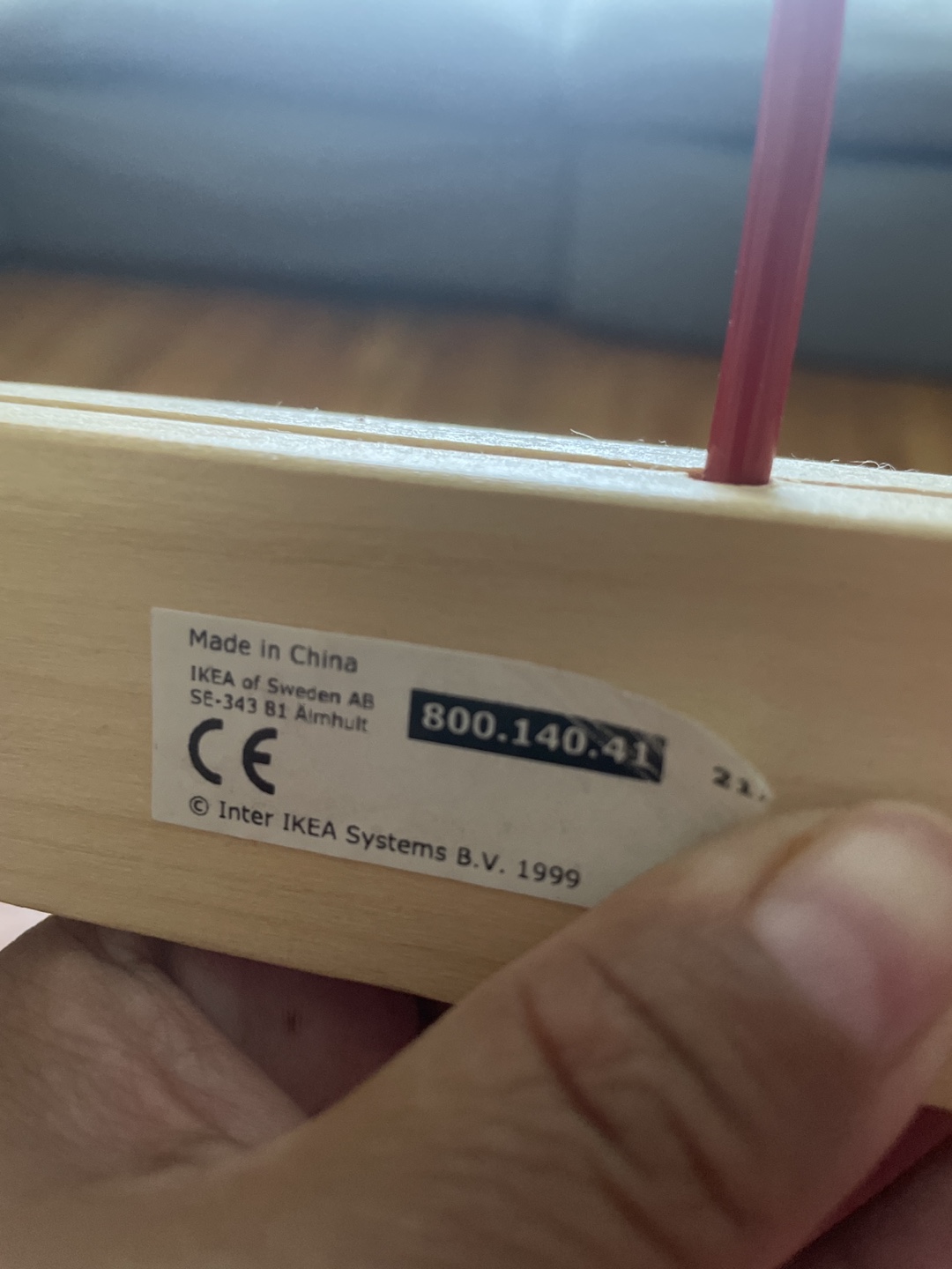 IKEA Mula Bead Roller Coaster Toy - photo 4