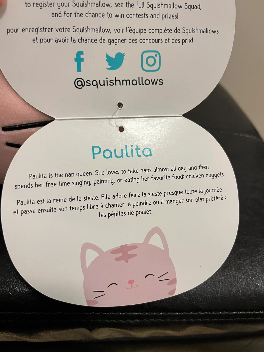 Squishmallows Stackable Paulita Cat Plush - photo 2