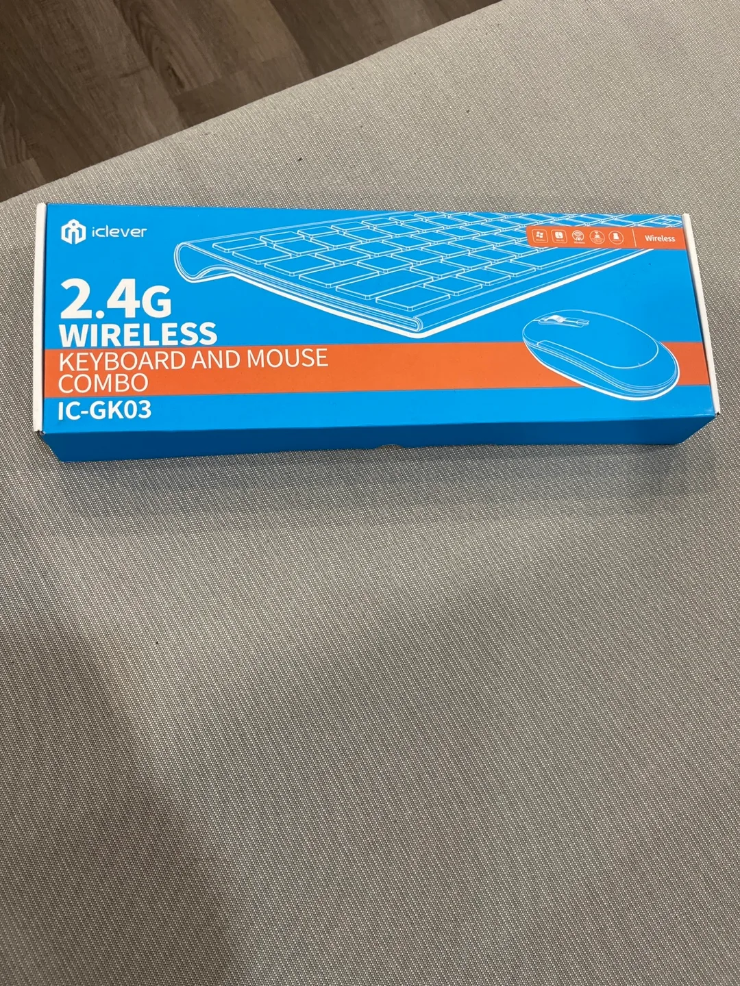 New iClever Wireless Keyboard and Mouse Combo thumbnail