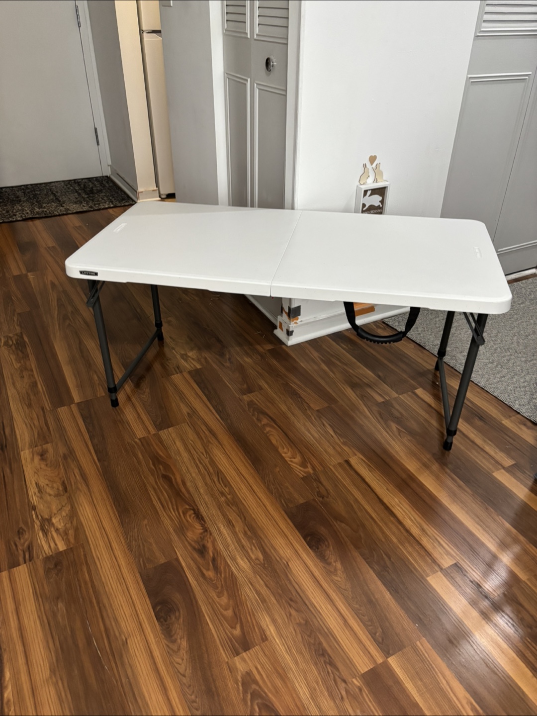 Lifetime White Fold-in-Half Table - photo 2