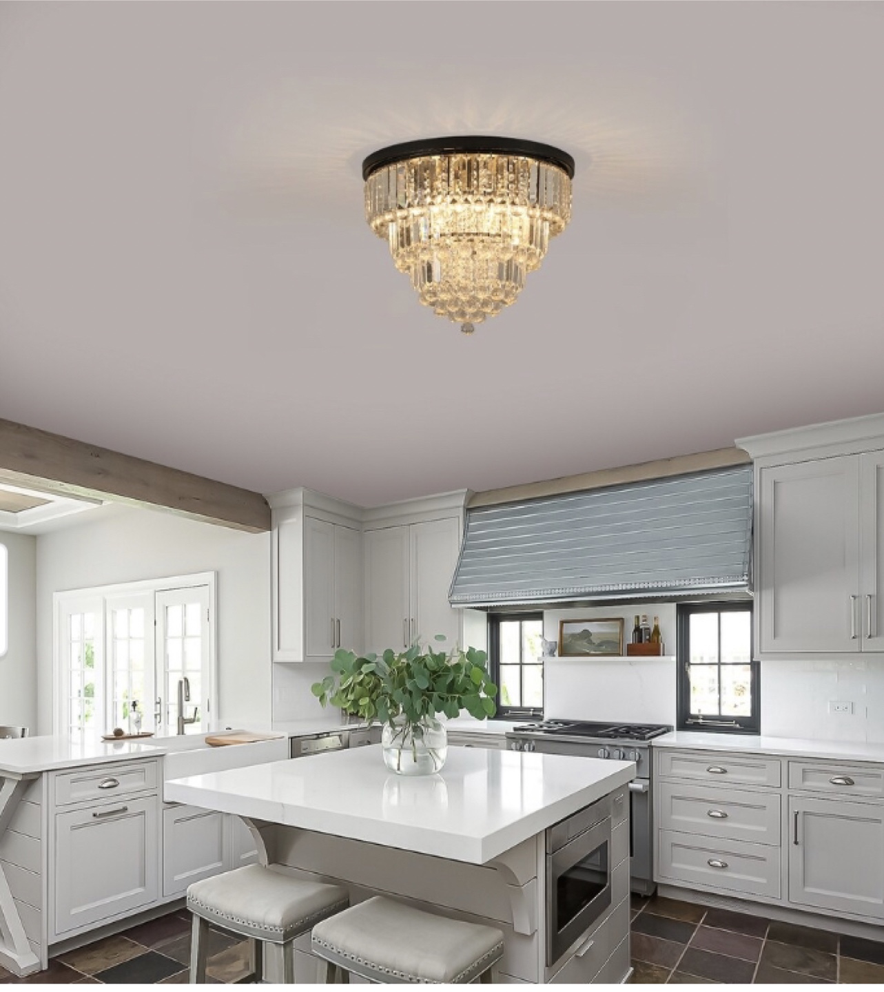 Crystal Chandelier - 4-Tier Structure - photo 3