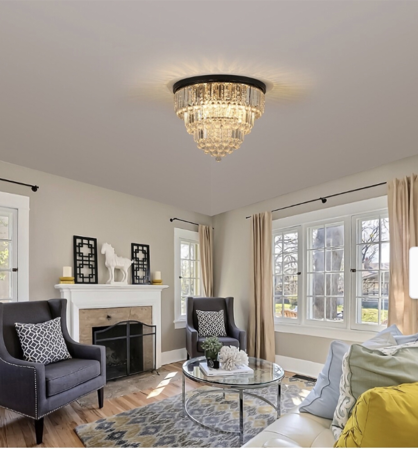 Crystal Chandelier - 4-Tier Structure - photo 2
