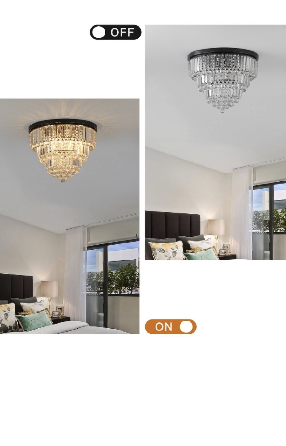 Crystal Chandelier - 4-Tier Structure - photo 4