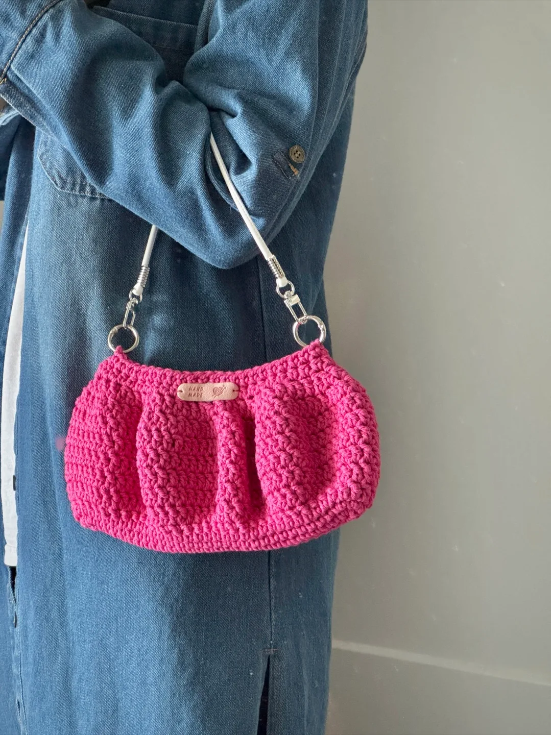 Handmade crochet bag thumbnail