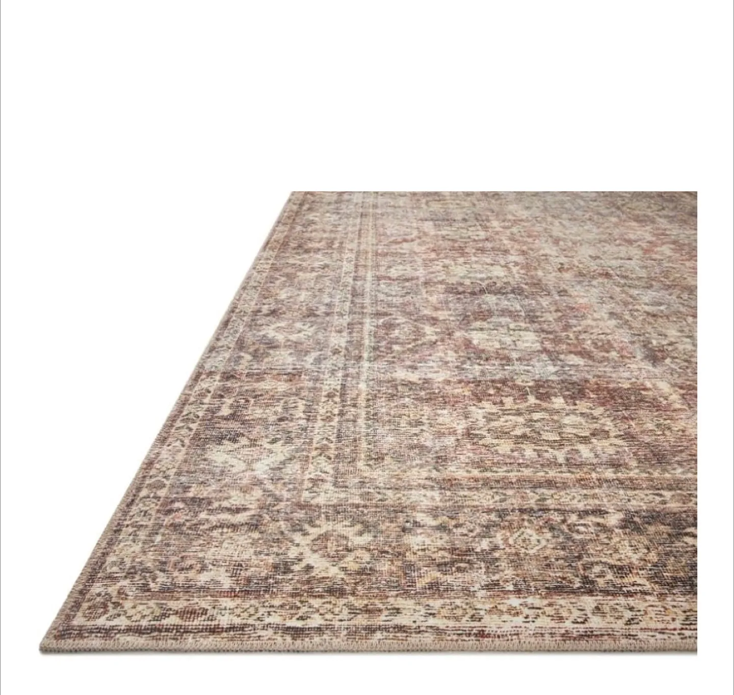 Vintage Style Area Rug 3'-9 x 5'-6 image indicator(3)