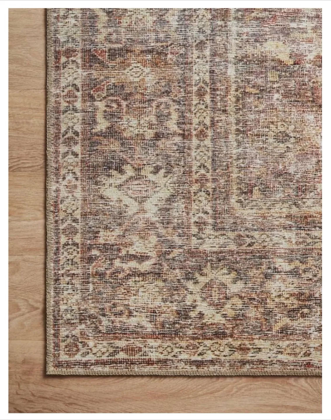 Vintage Style Area Rug 3'-9 x 5'-6 image indicator(4)
