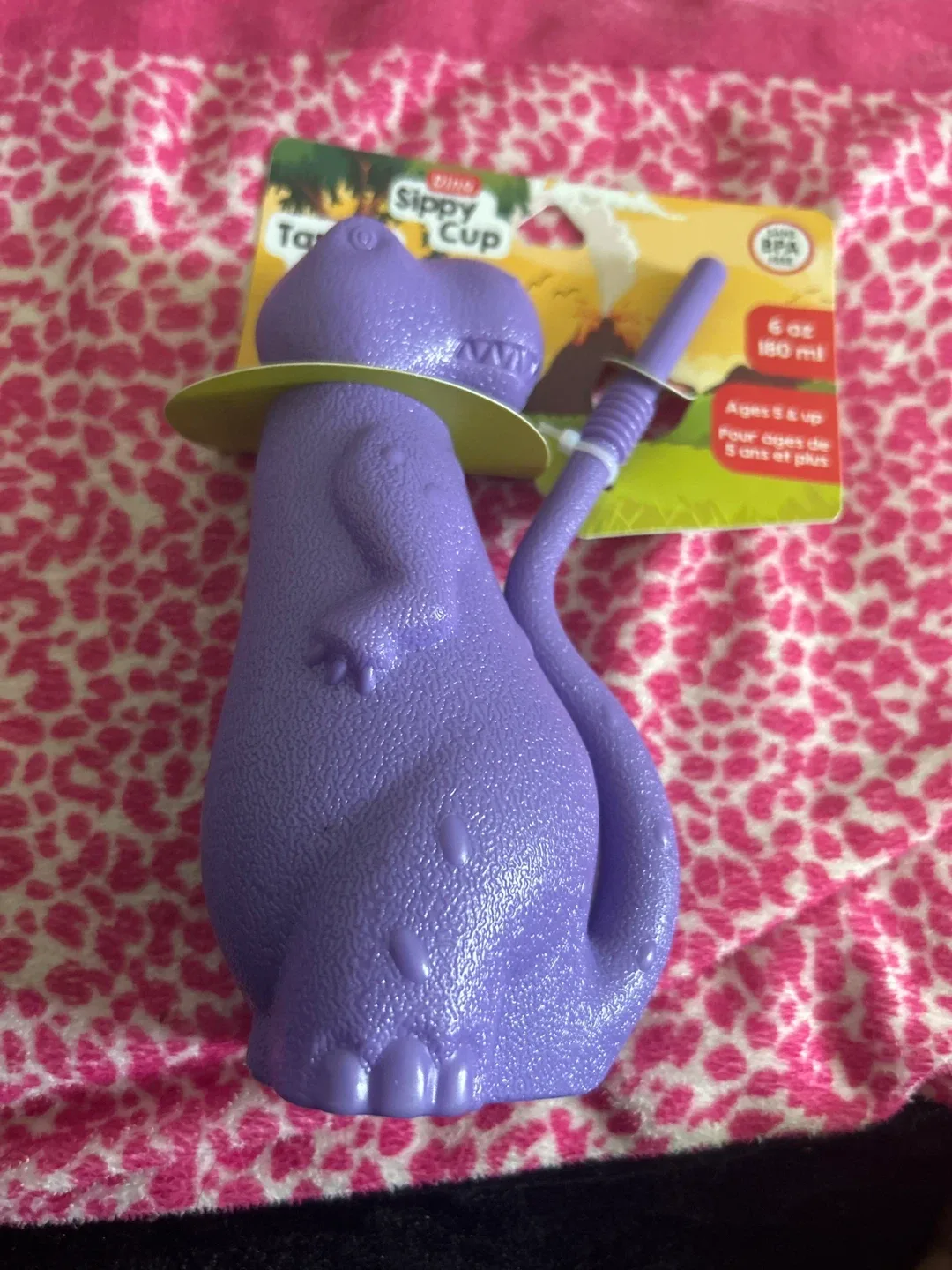 Jacent Dino Sippy Cup - New in Package! thumbnail
