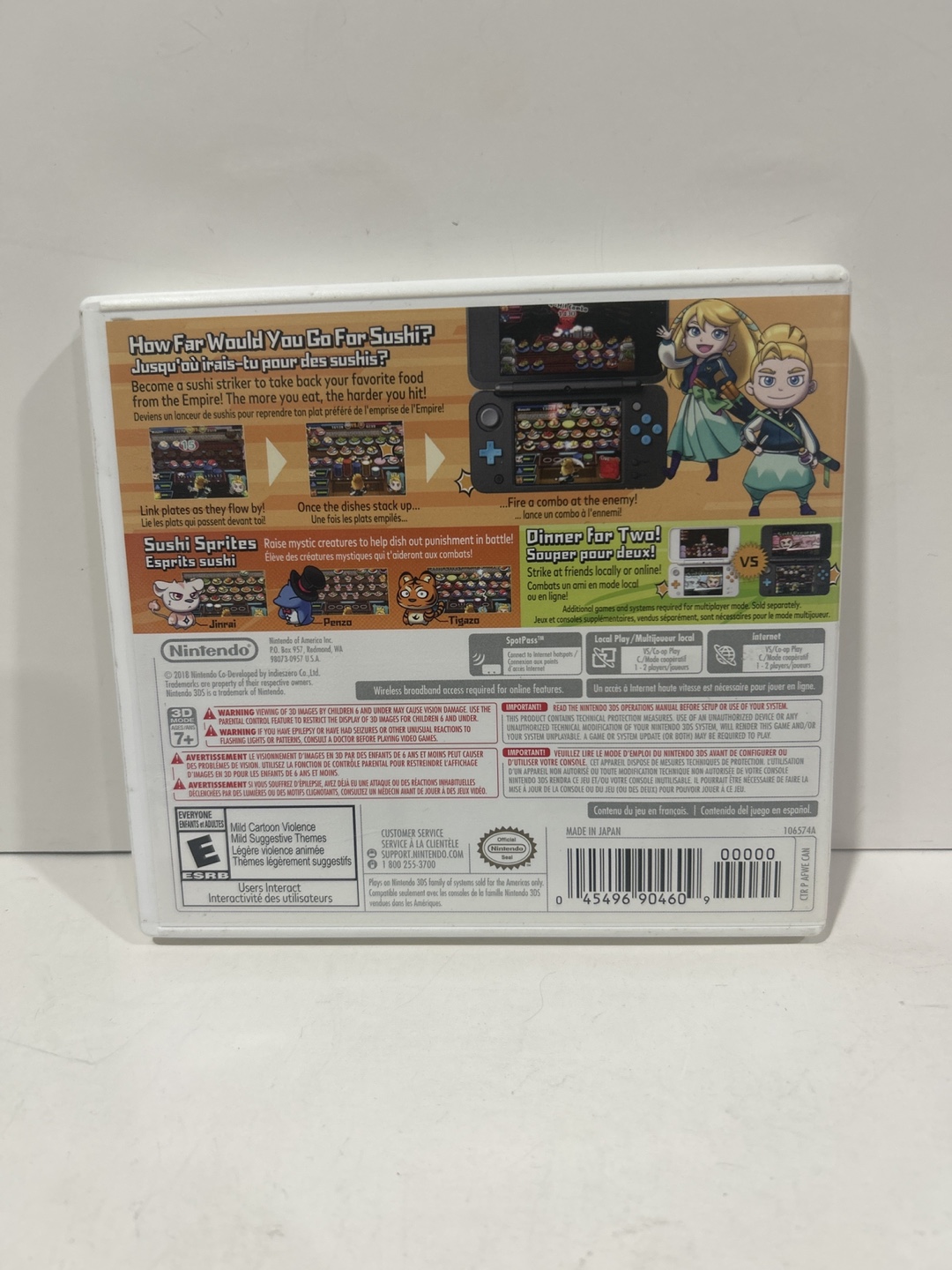Sushi Striker: The Way of Sushido for Nintendo 3DS - photo 2