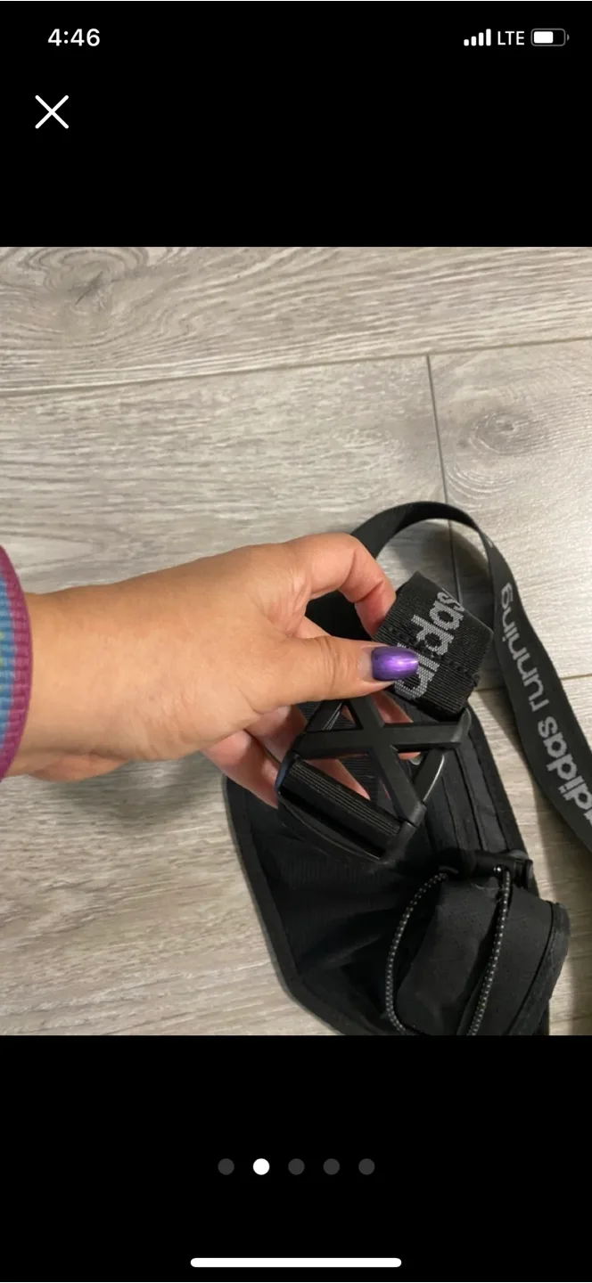 Adidas Running Belt Bag - Black image indicator(2)