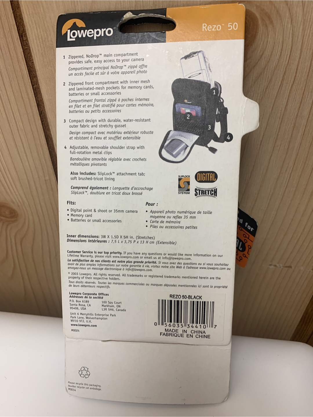 Lowepro Rezo 50 Digital Camera Bag - Black - photo 3