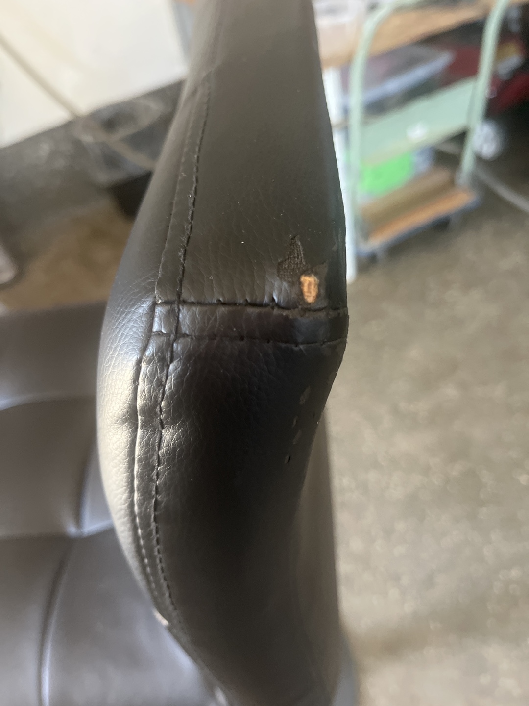 FREE Black Bar Stool with Silver Base - photo 2