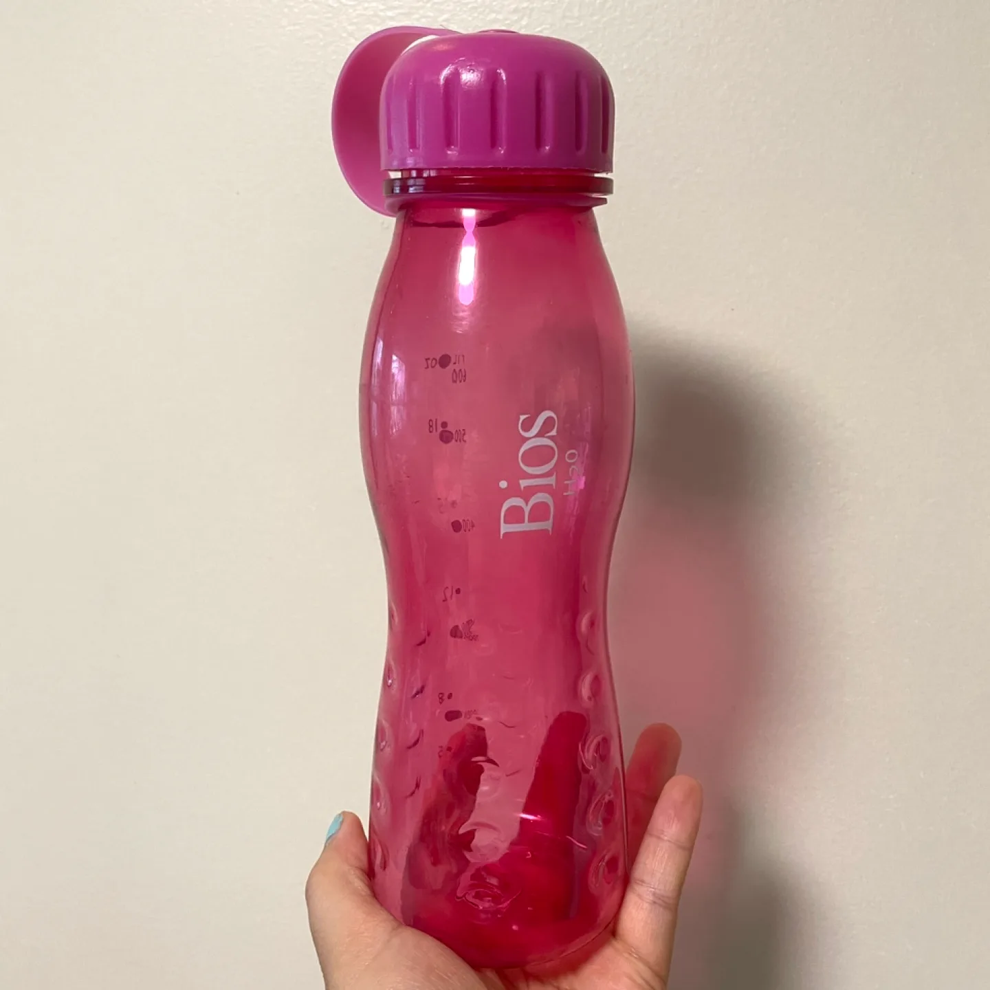 Bios H2O Pink Water Bottle 750ml thumbnail