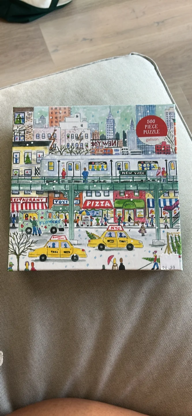 Galison 500 Piece Puzzle - New York thumbnail