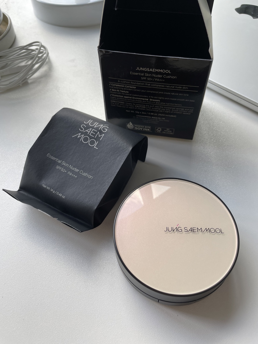 Jung Saem Mool Essential Skin Nuder Cushion + Refill - photo 3