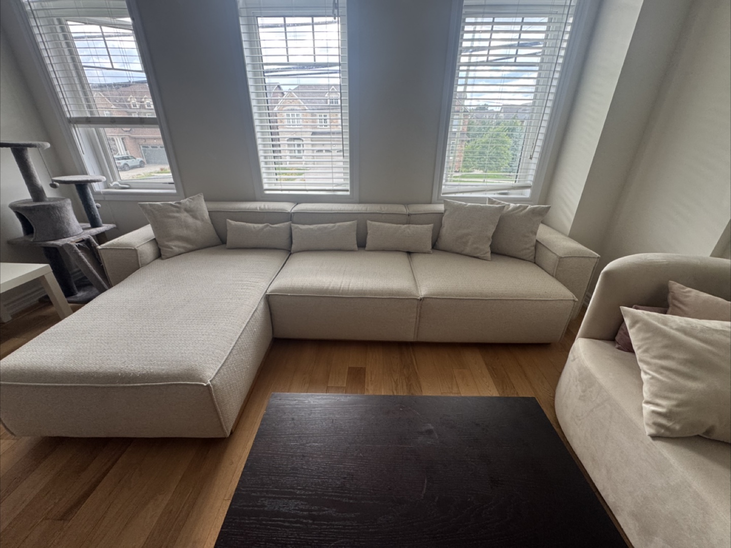 Beige Sectional Sofa - photo 4