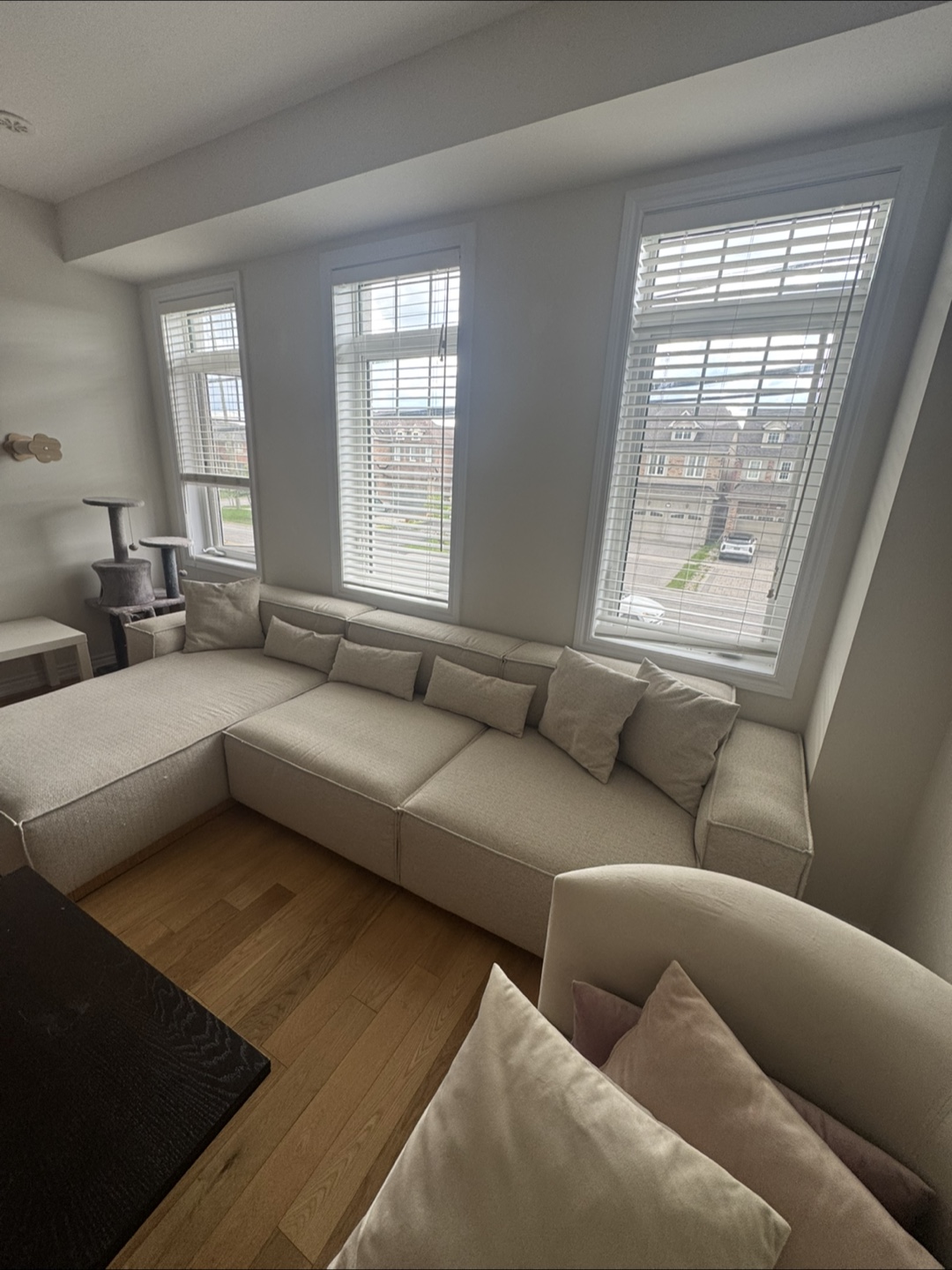 Beige Sectional Sofa - photo 3