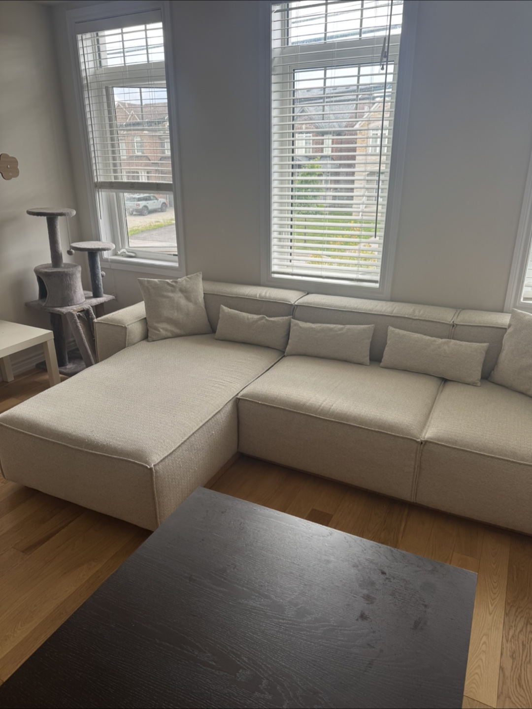 Beige Sectional Sofa - photo 2
