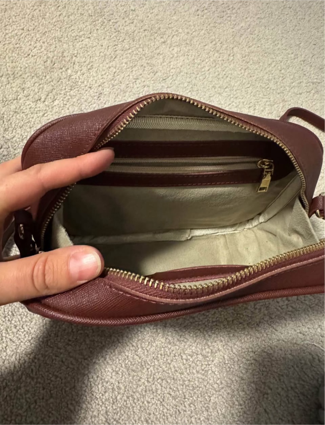 Laura Ashley Burgundy Crossbody Bag - photo 5
