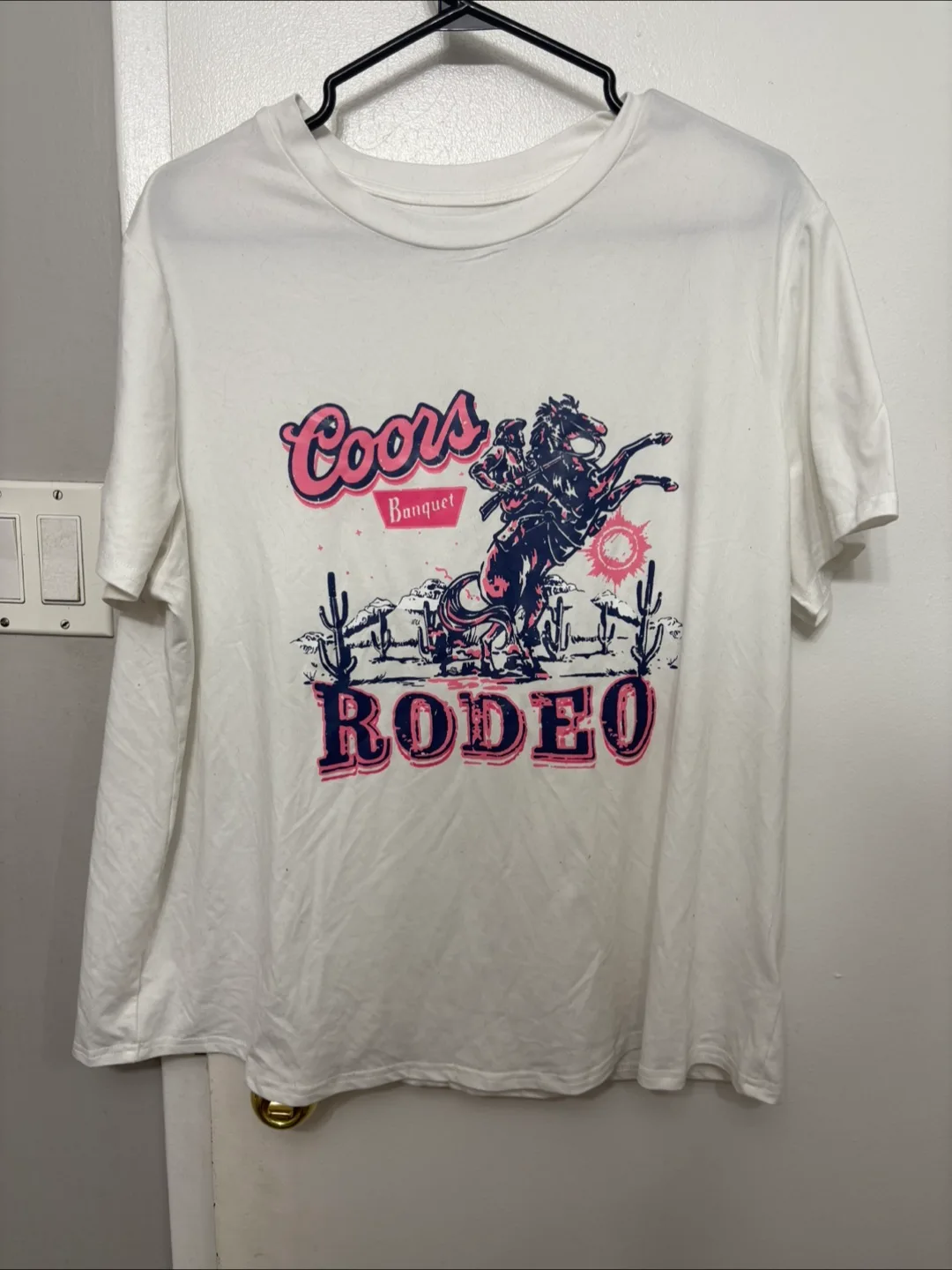 Coors Banquet Rodeo Graphic T-Shirt XL