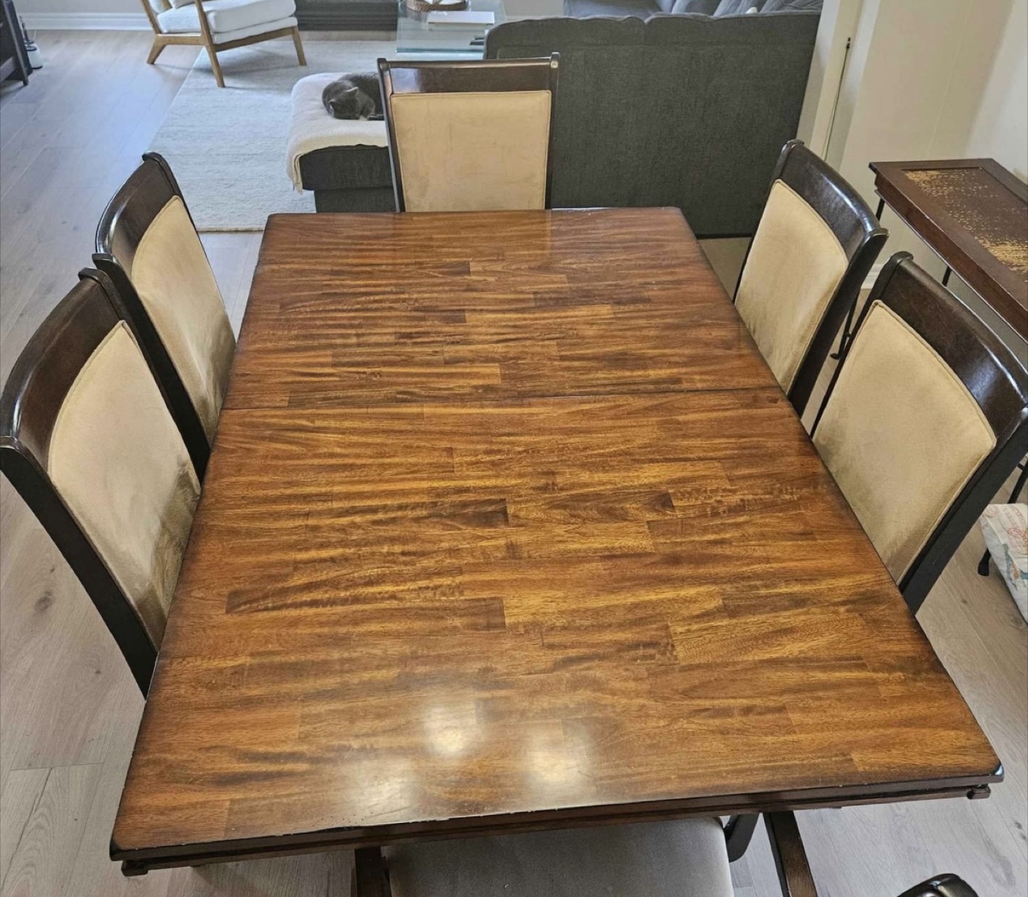 Dining Table with Six Chairs - photo 2