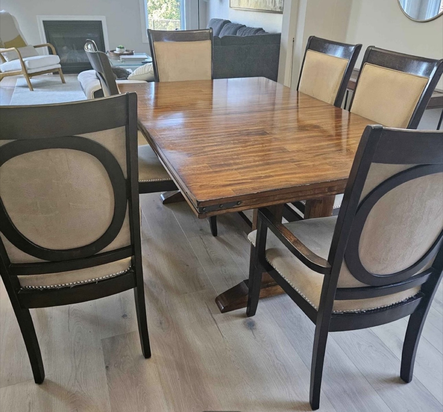 Dining Table with Six Chairs - photo 3