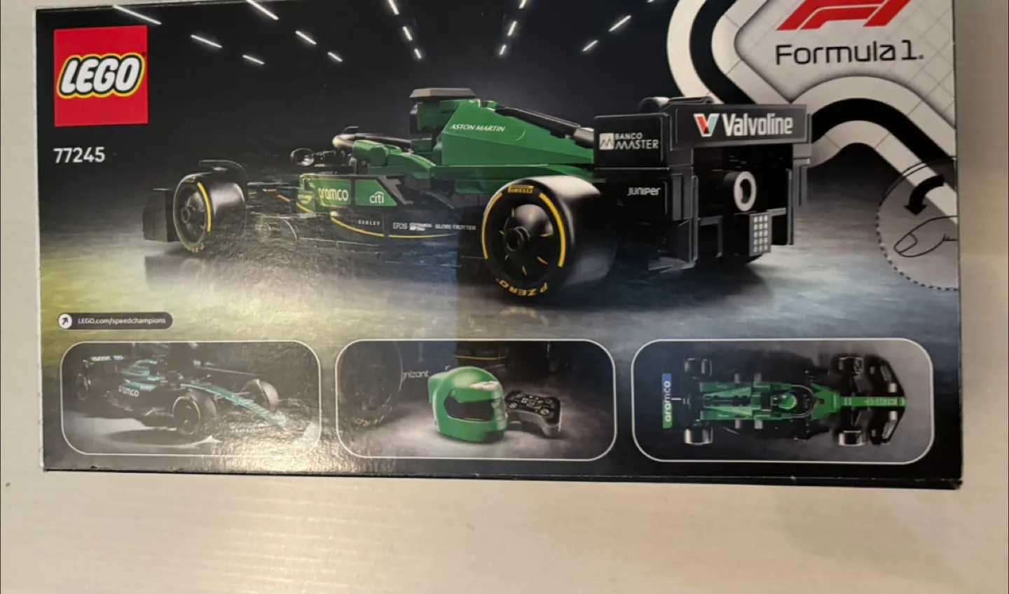 LEGO Speed Champions Aston Martin Aramco F1 AMR24 - NEW image indicator(2)
