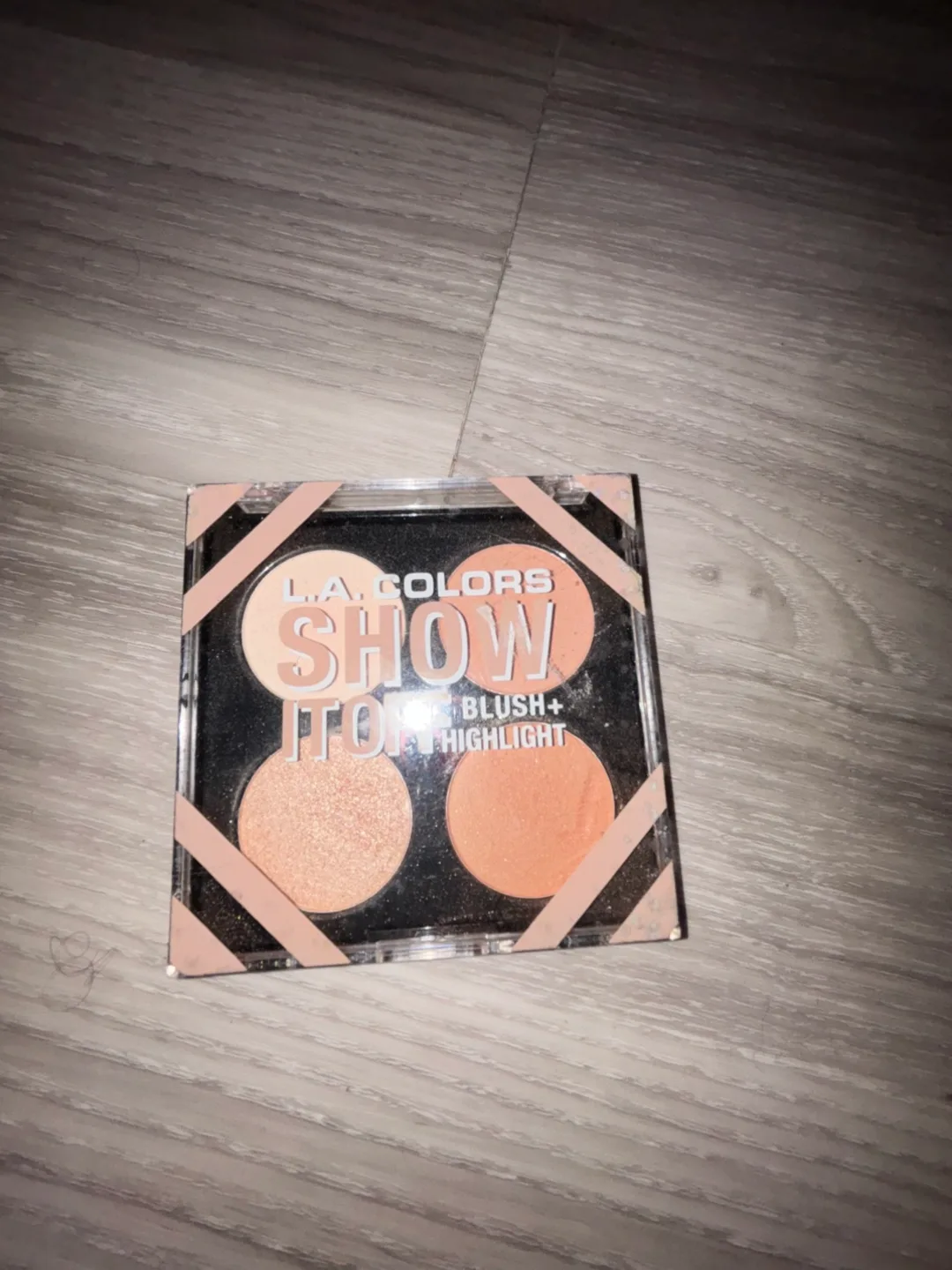 L.A. Colors Show It Off! Blush + Highlight Palette